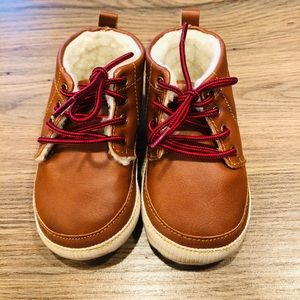 Baby Gap Brown Sheep skin booties